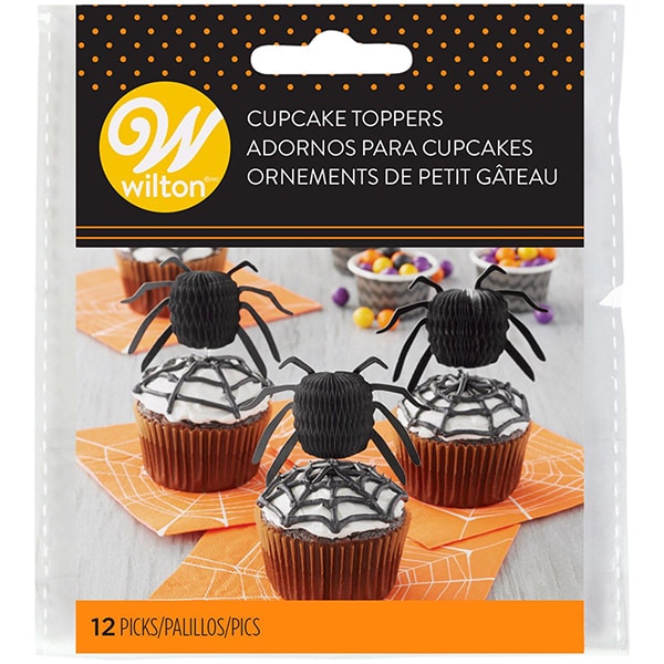 Wilton Honeycomb Edderkopp Cake Tops 12-pack