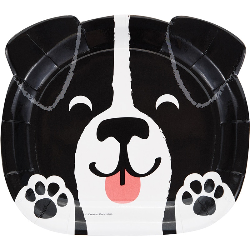Dog Party - Formede Tallerkener 8 stk.