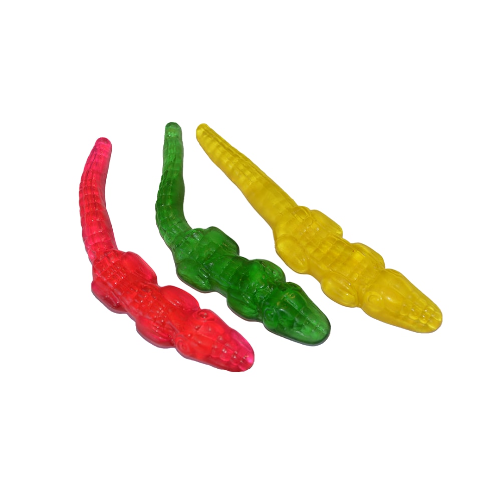 Gelékrokodiller i Stor pakke 1 kg