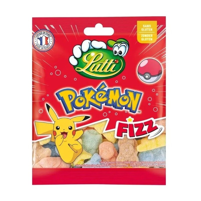 Lutti - Godteri Pokémon Fizzy 100 gram
