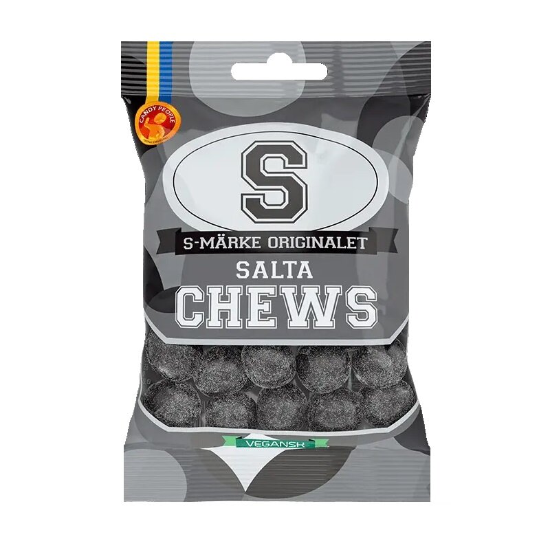 S-Märke Salte Chews 70 gram