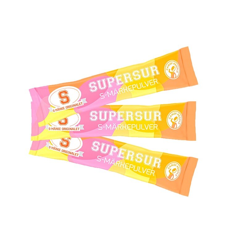 S-merkepulver Supersurt i Stor pakke 2 kg