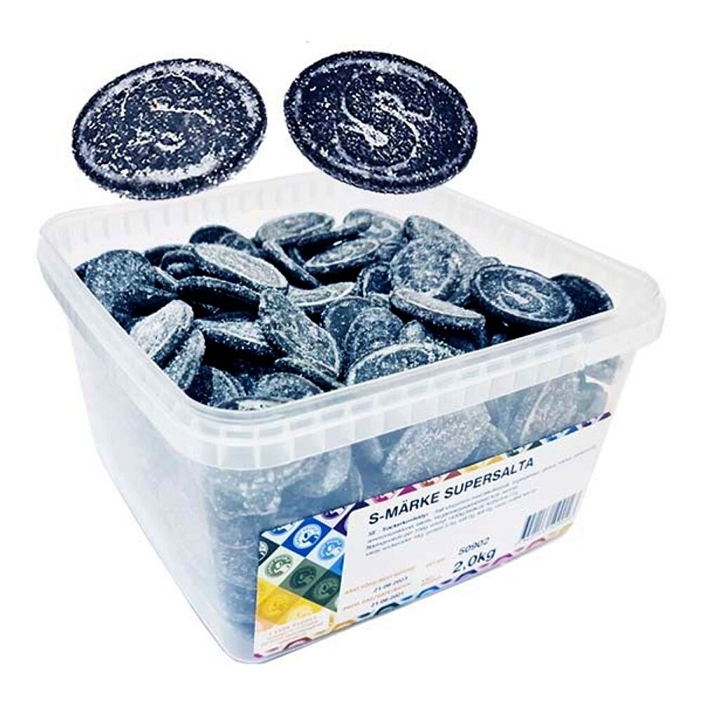 S-Merker Supersalte i Stor Pakke 2 kg
