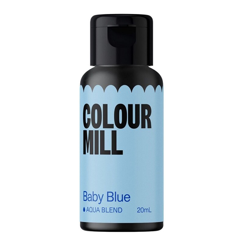 Colour Mill - Vannbasert spiselig farge lyseblå 20 ml