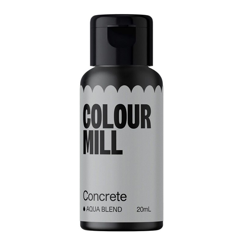 Colour Mill - Vannbasert spiselig farge grå 20 ml