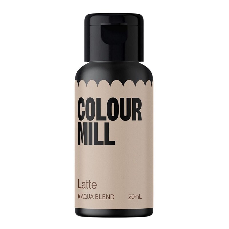 Colour Mill - Vannbasert spiselig farge latte 20 ml