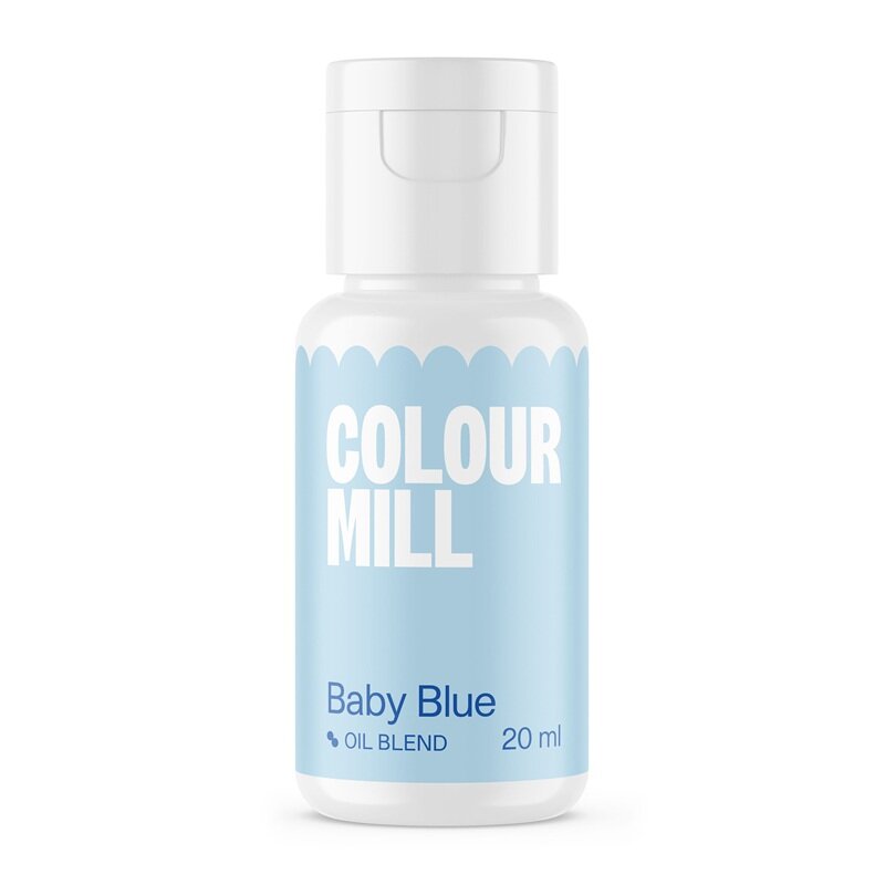 Colour Mill Oljebasert spiselig farge babyblå 20 ml
