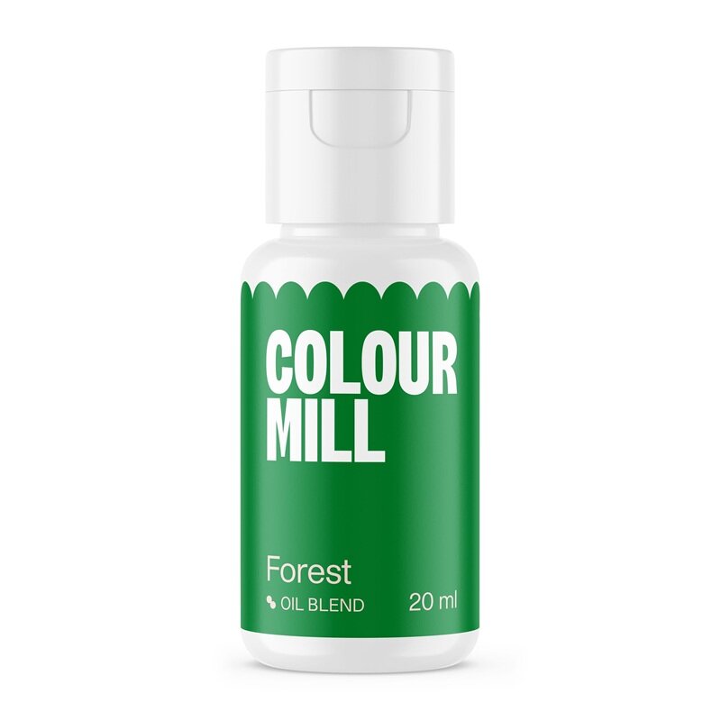 Colour Mill Oljebasert spiselig farge mørkegrønn 20 ml
