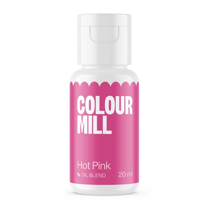Colour Mill Oljebasert spiselig farge hot pink 20 ml