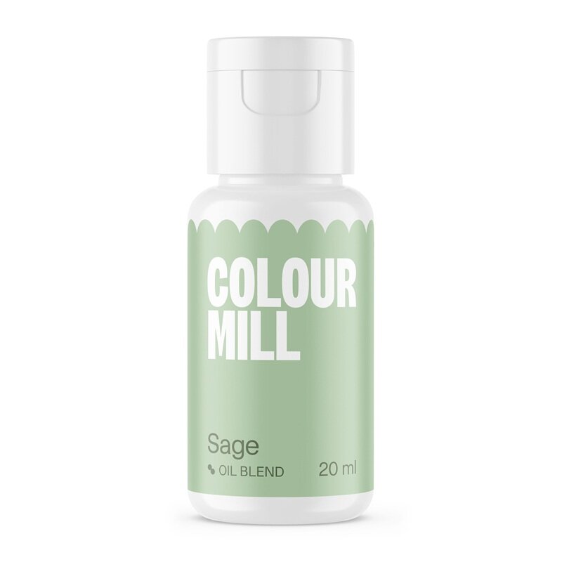 Colour Mill Oljebasert spiselig farge salviegrønn 20 ml