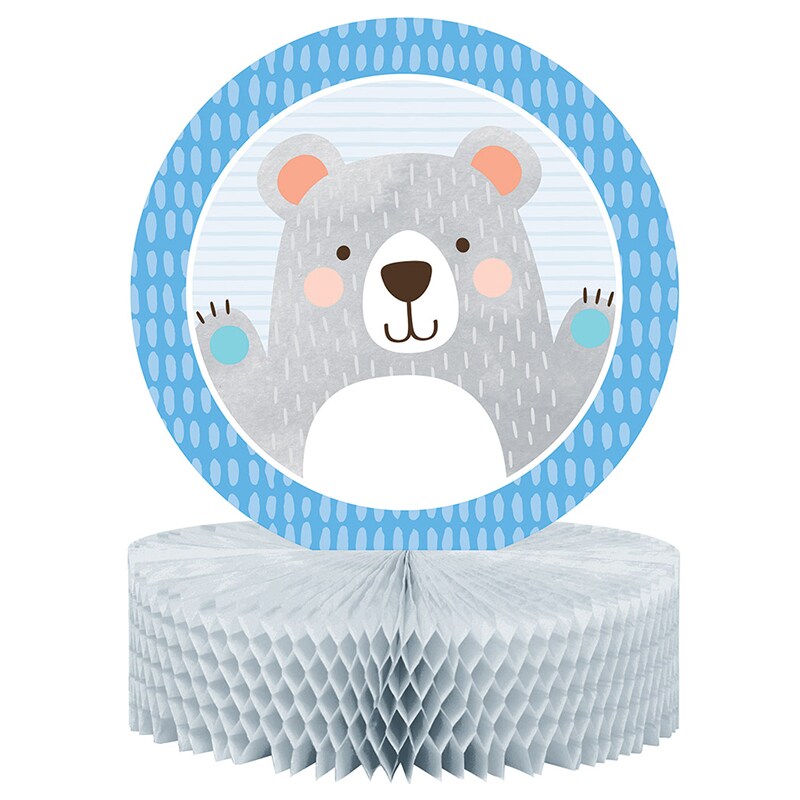 Birthday Bear, Borddekorasjon i honeycomb