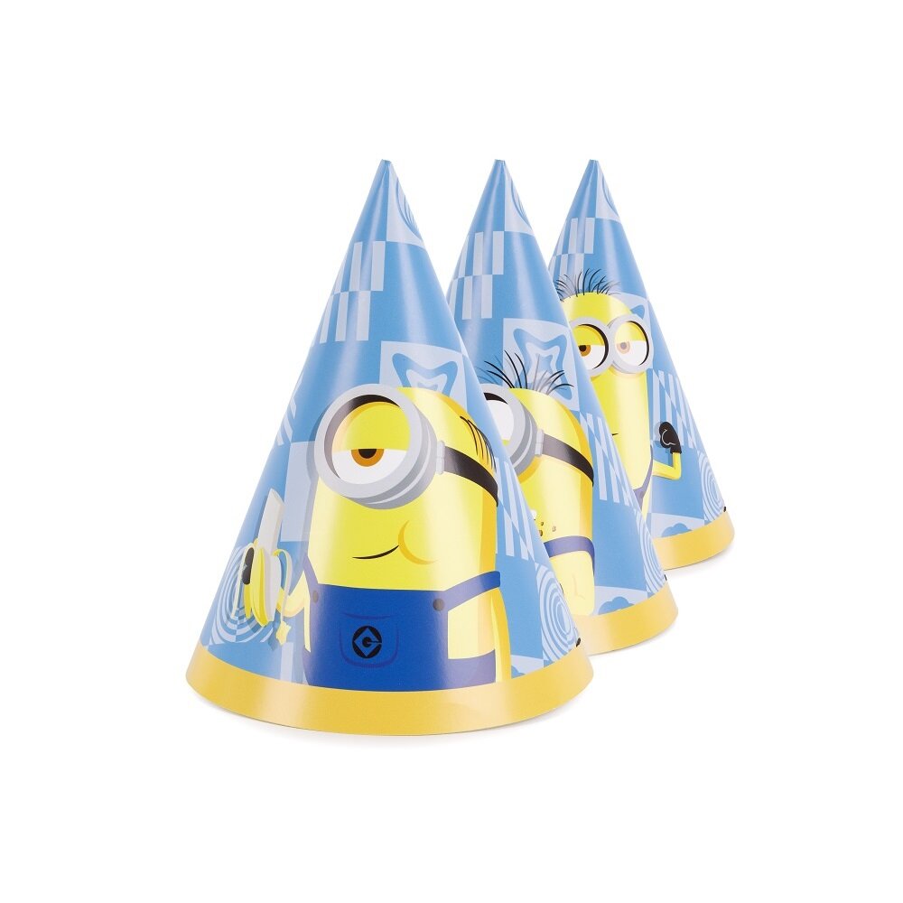 Minions Festhatter 6 stk.