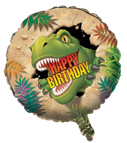 Dinosaur Eventyr - Folieballong 45 cm