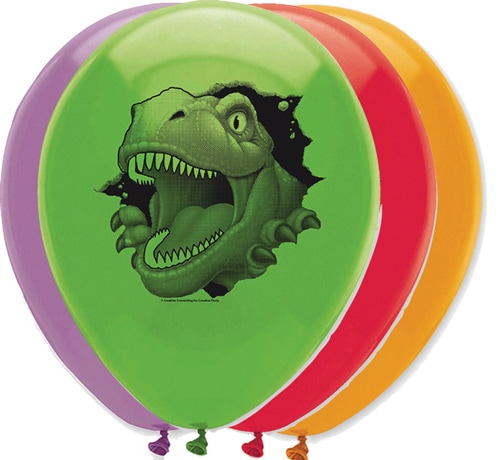 Dinosaureventyr - Ballonger 6 stk.