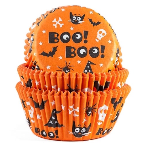 Muffinsformer Halloween - Boo Boo 50 stk.