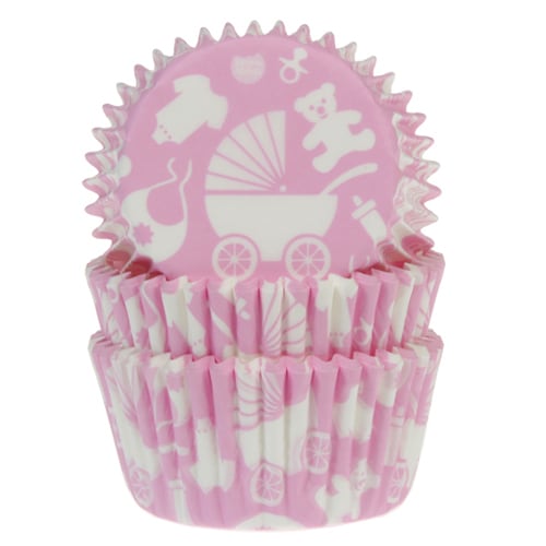 HM Muffinsformer Baby rosa 50 stk.