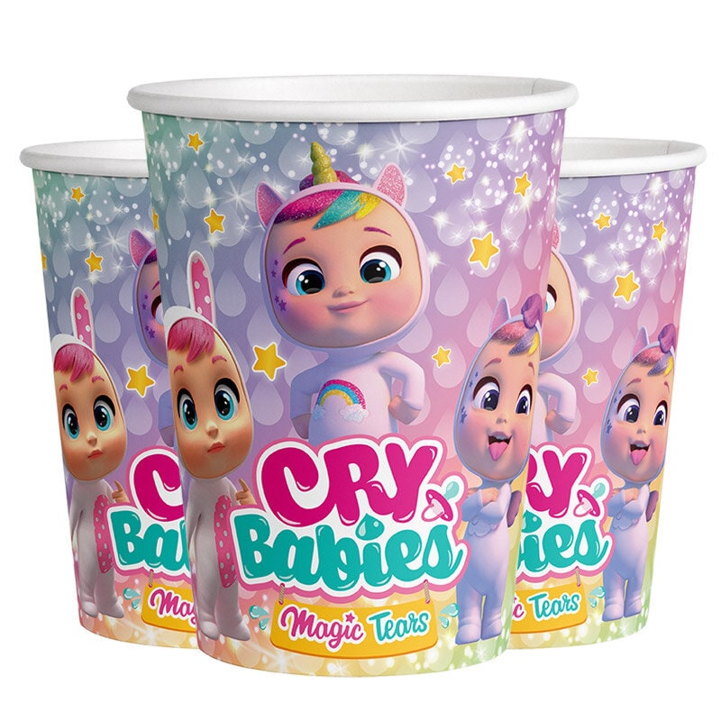 Cry Babies - Pappkopper 8 stk.