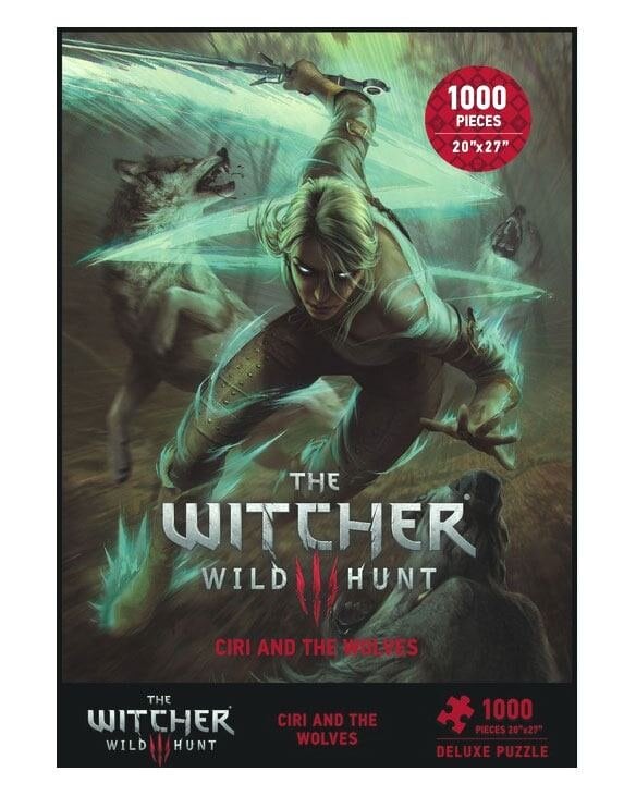 The Witcher 3, Puslespill Ciri and the Wolves 1000 brikker
