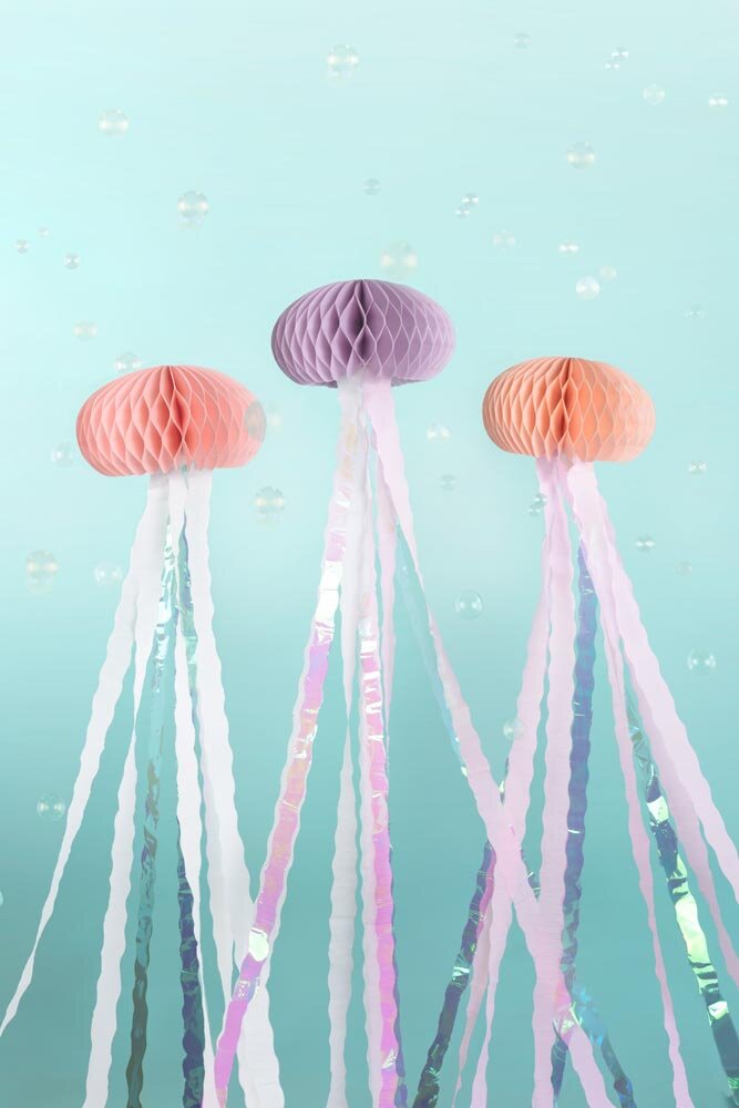 Honeycomb Mermaid Jellyfish 3 stk.