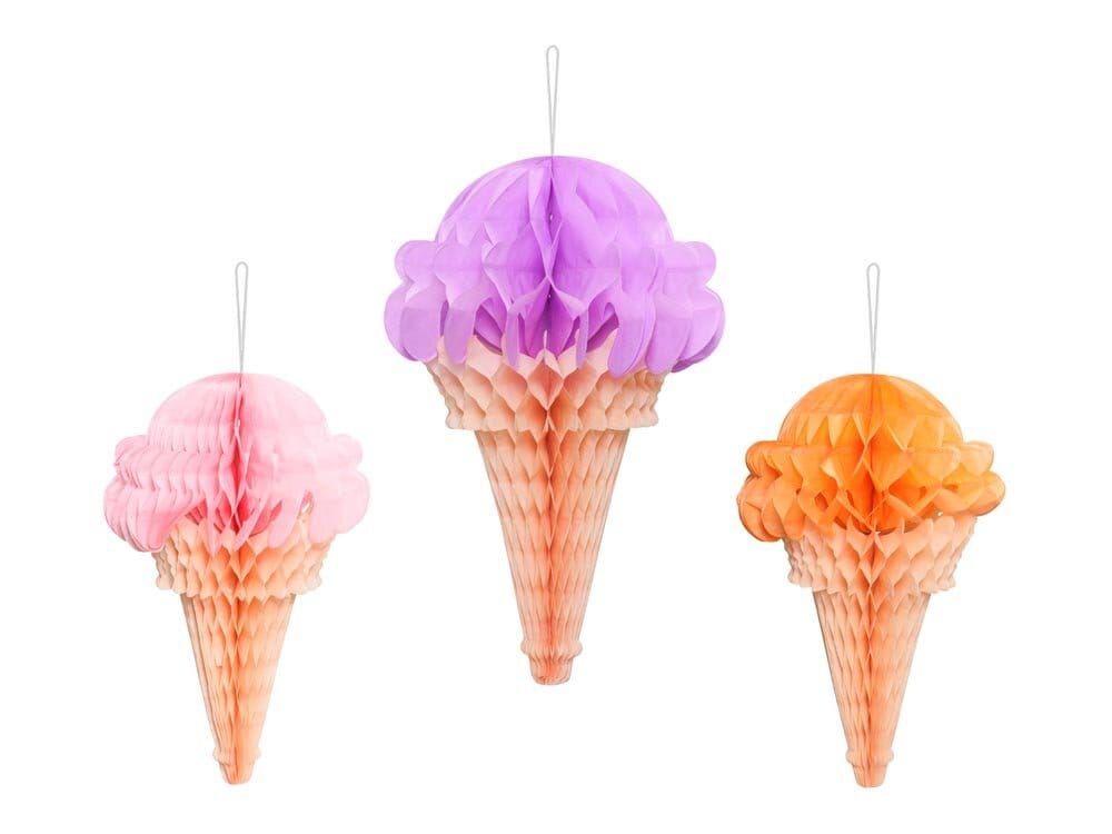 Honeycomb Iskrem 20-30 cm, 3 stk.