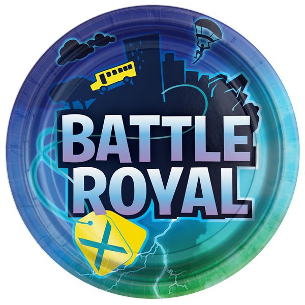 Battle Royal - Tallerkener 8 stk.