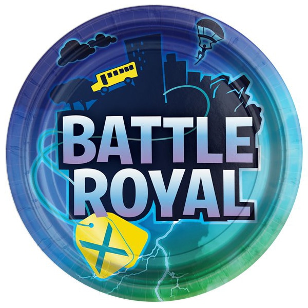 Battle Royal - Tallerkener 8 stk.