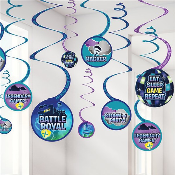 Battle Royal - Hengende Swirl Dekorasjoner