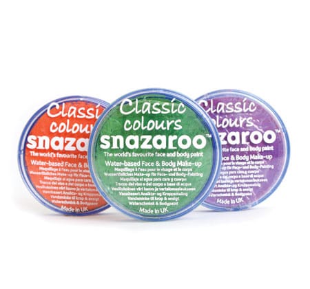 Snazaroo, Ansiktsfarver 18 ml. (stykkevis)