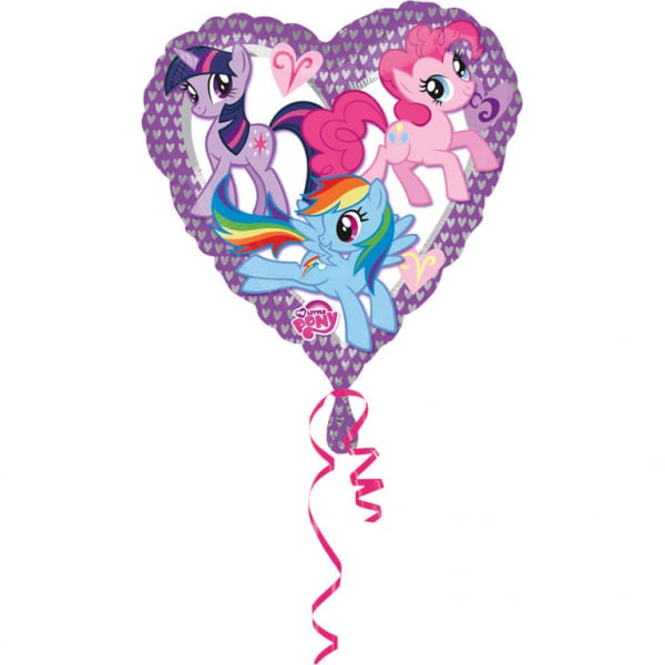 My Little Pony - Folieballong Hjerteformet 45 cm