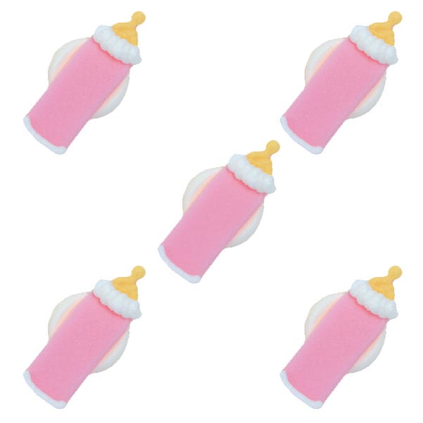 Sukkerdekorasjoner, Rosa babyflasker