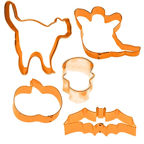 Kakformer, Halloween 5 stk.