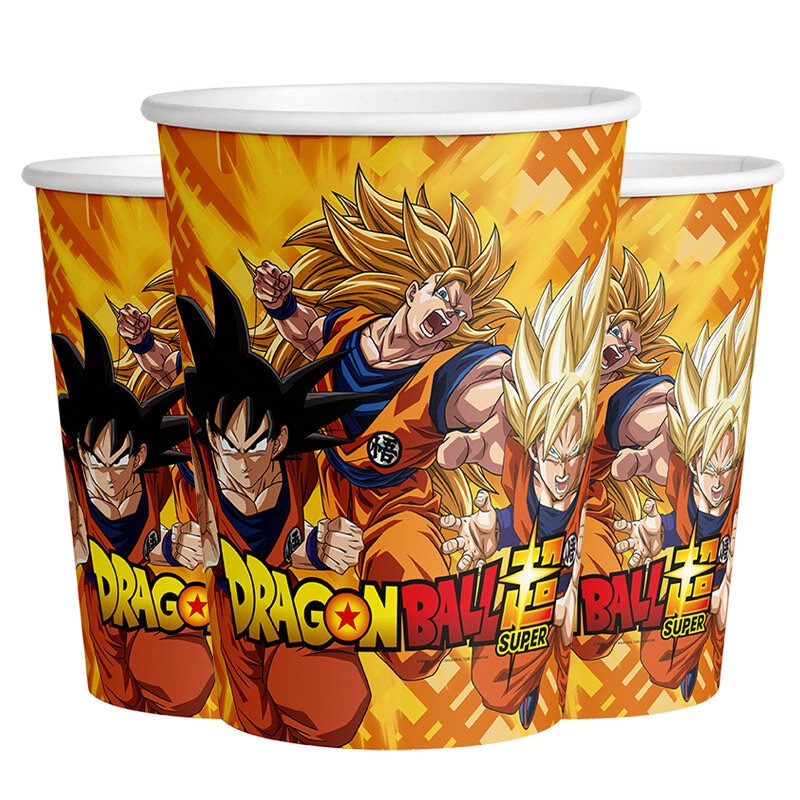 Dragon Ball - Pappkopper 8 stk.