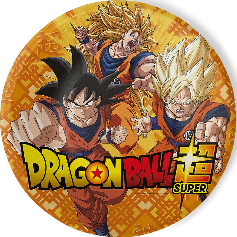 Dragon Ball - Tallerkener 8 stk.