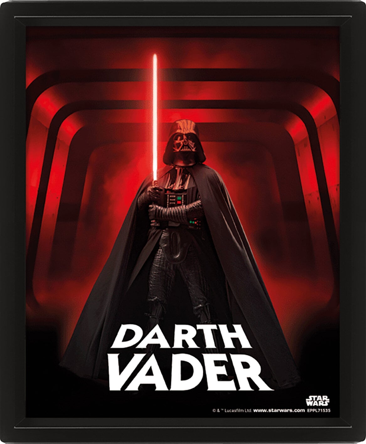 Star Wars - 3D Canvas-plakat Darth Vader