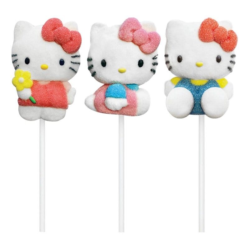 Hello Kitty - Marshmallow på pinne