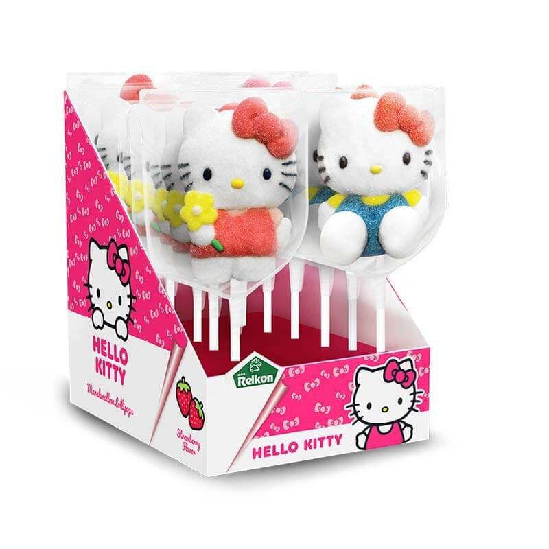 Hello Kitty - Marshmallow på pinne