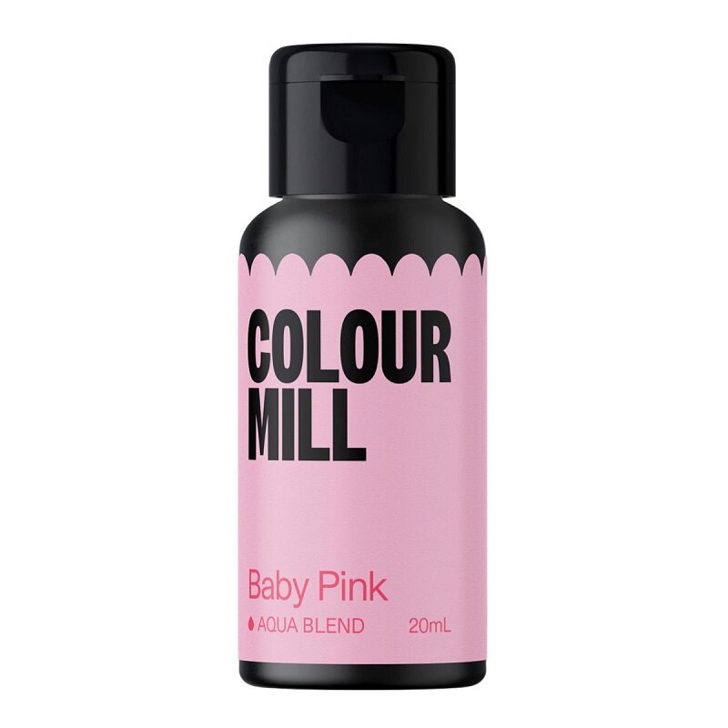 Colour Mill - Vannbasert spiselig farge lyserosa 20 ml