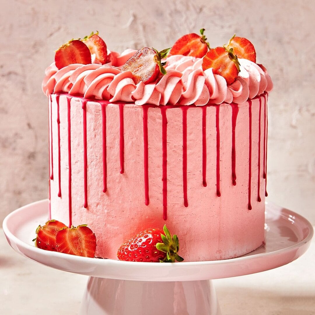 FunCakes Enchanted Cream frostingmix, jordbær 900 gram
