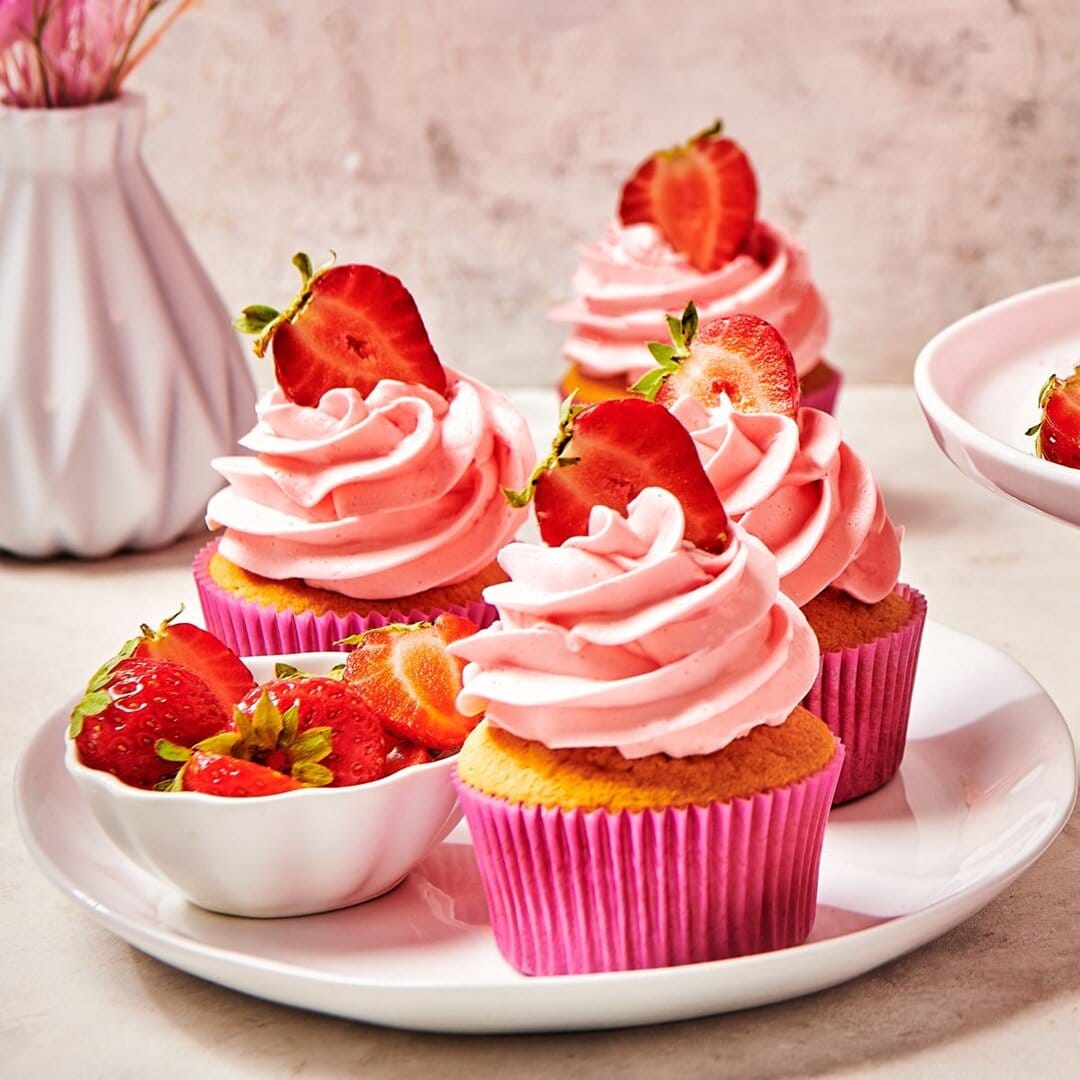 FunCakes Enchanted Cream frostingmix, jordbær 900 gram