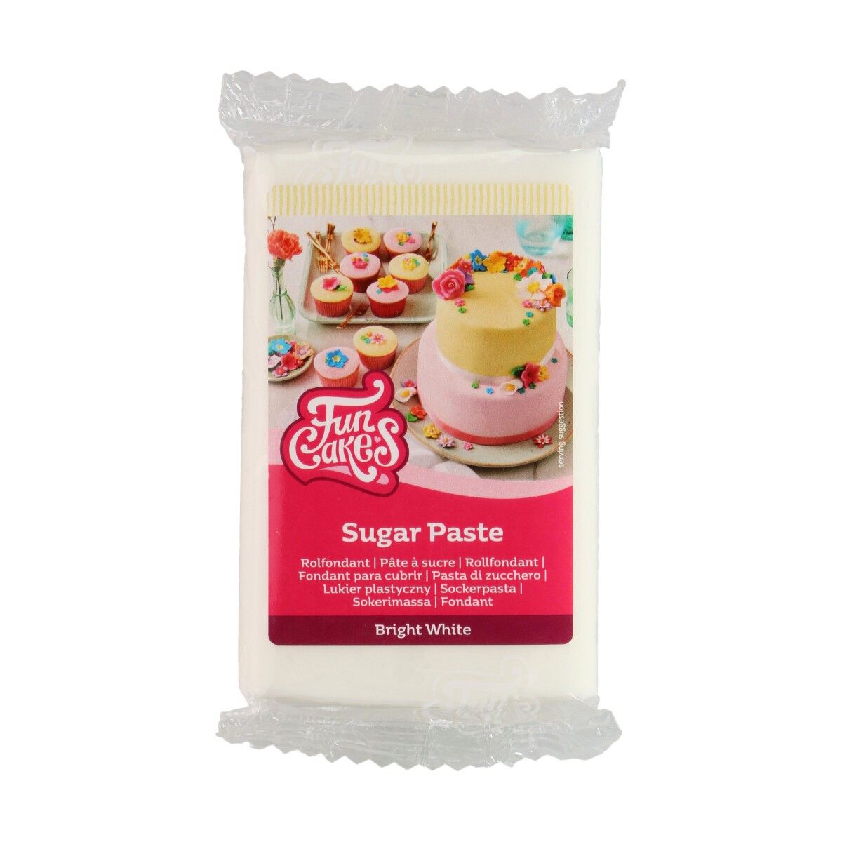 FunCakes Fondant, Hvit 250 gram