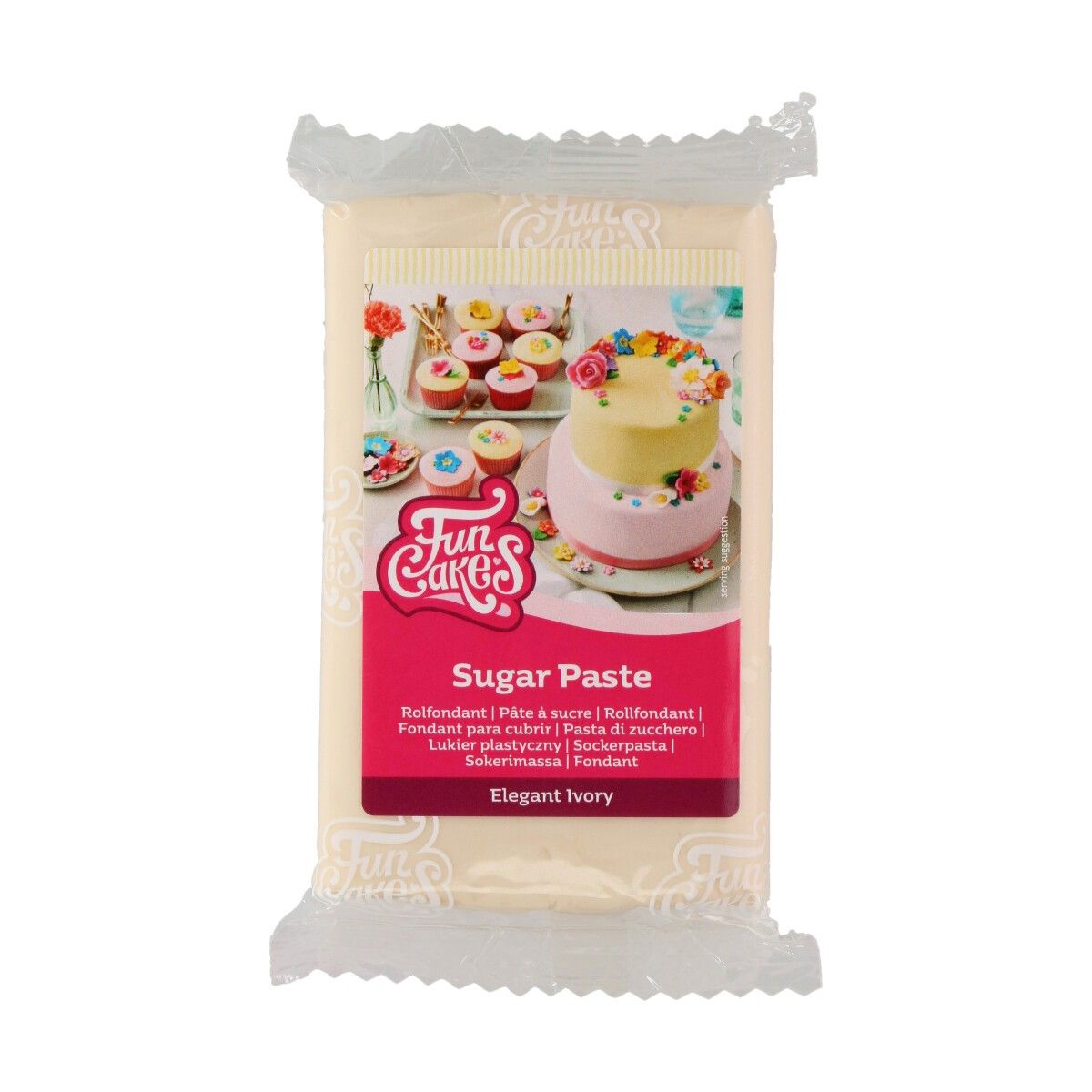 FunCakes - Sukkerpasta Ivory 250 gram