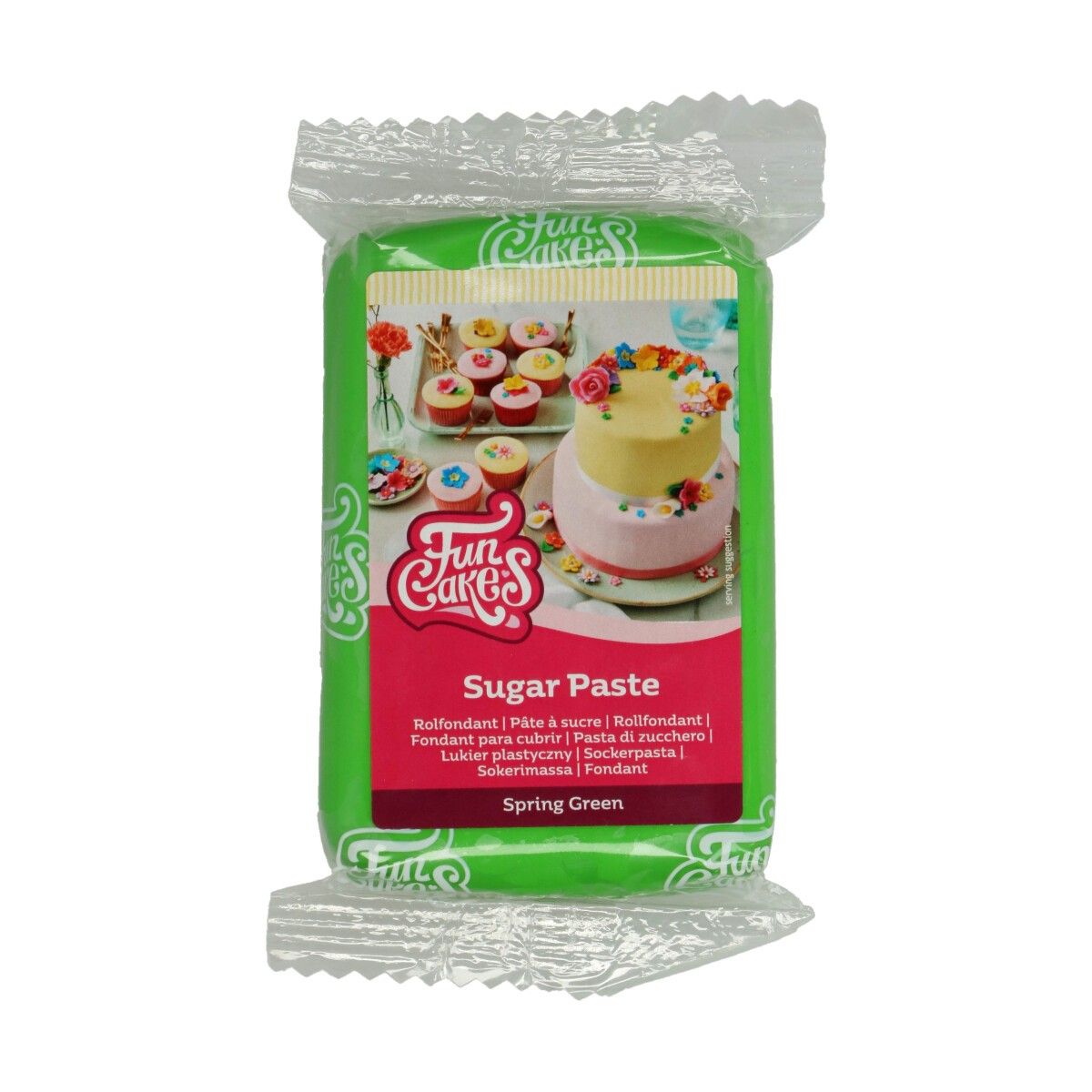 FunCakes - Sukkerpasta Grønn 250 gram