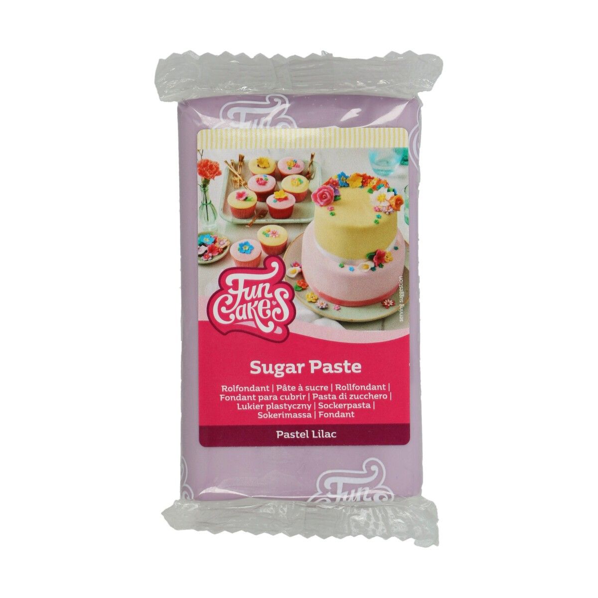 FunCakes Fondant, Lyslilla 250 gram