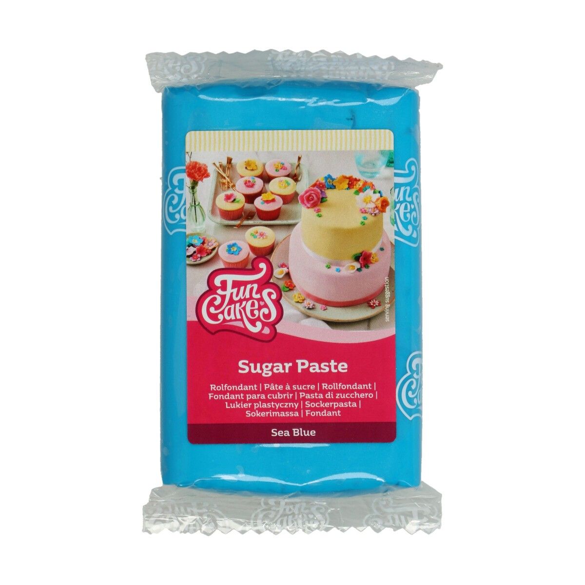 FunCakes - Sukkerpasta Mørkeblå 250 gram