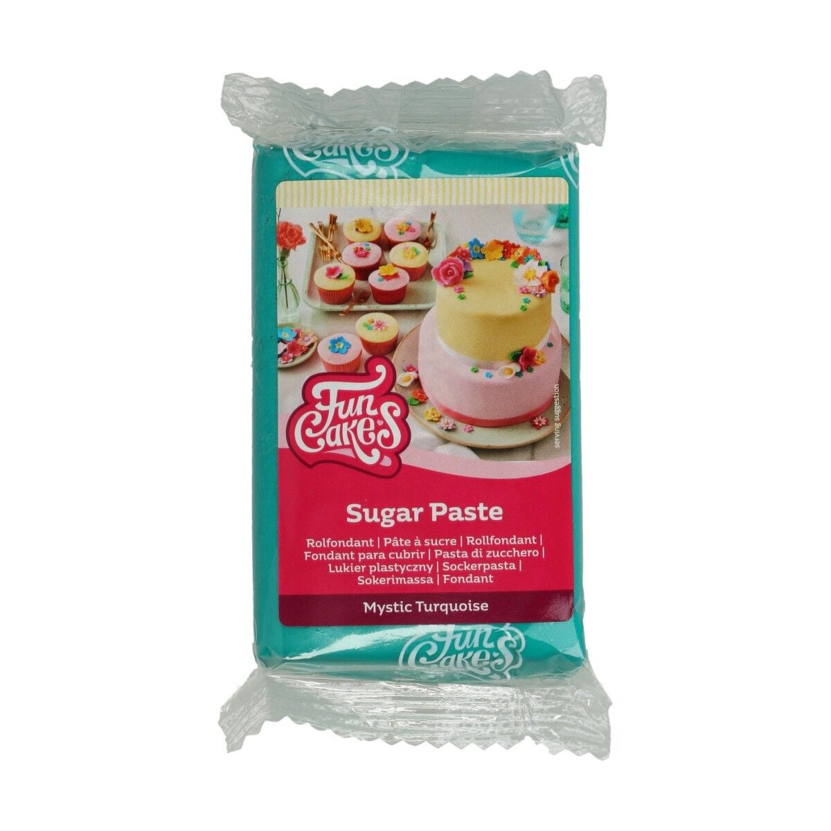 FunCakes - Sukkerpasta Turkis 250 gram