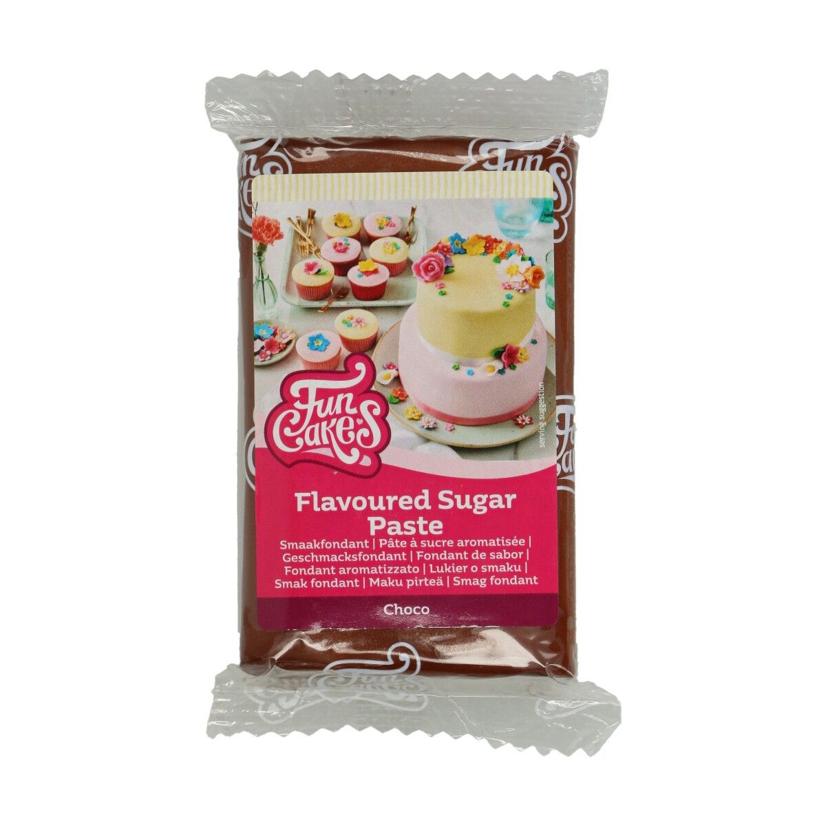 FunCakes Sukkerpasta, Choco 250 gram