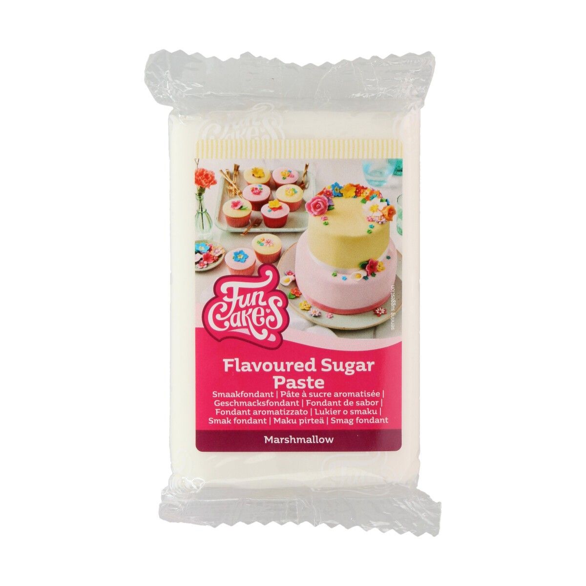 FunCakes - Sukkerpasta Marshmallowsmak 250 gram