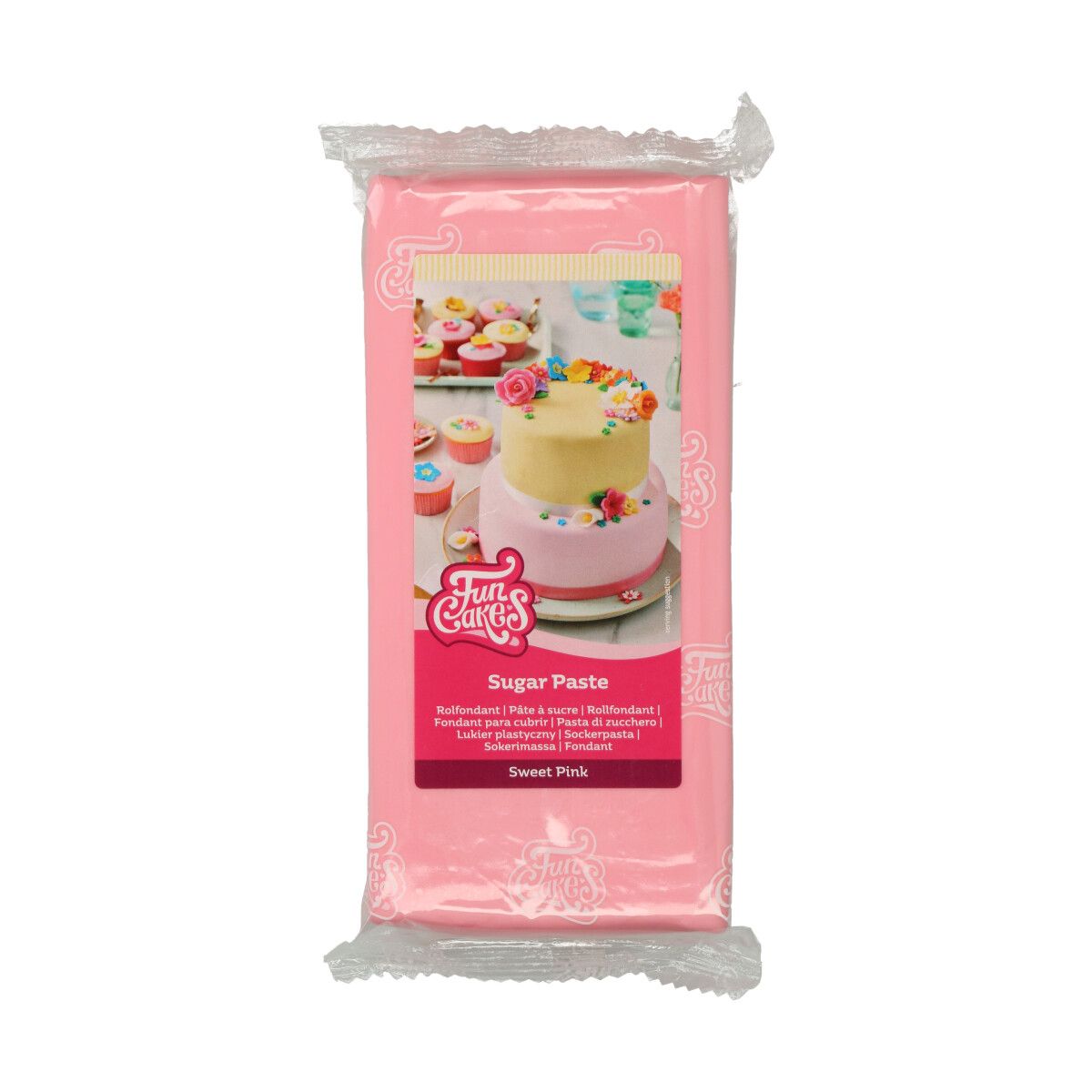 FunCakes - Sukkerpasta Lyserosa 1 kg