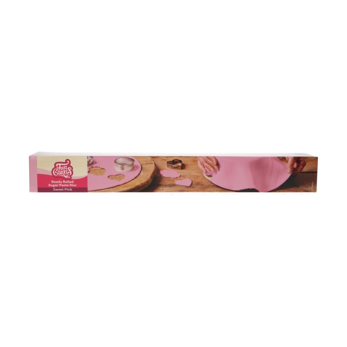 Funcakes - Kakelokk Sukkerpasta Rosa