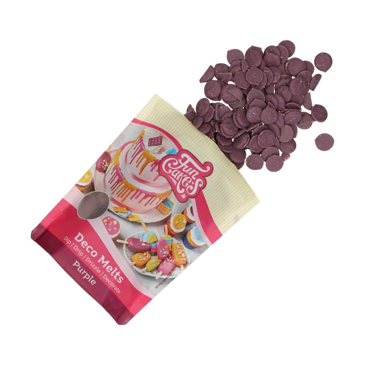 FunCakes - Deco Melts Lilla 250 gram